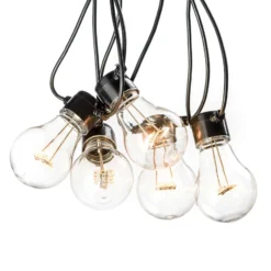 LED-Lichterkette Glühfadenoptik bernstein 5-flg.