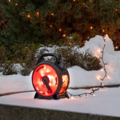 LED-Lichterkette Micro bernstein 200flammig 13,93m
