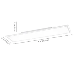 LED-Panel Edging, tunable white, 121x31 cm