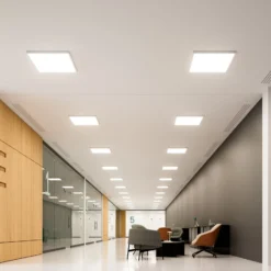 LED-Panel Fled, 4.320 lm, 62x62 cm, 115°, 4.000 K