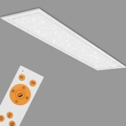 LED-Panel Pallas, weiß, dimmbar, CCT, 119,5x29,5cm