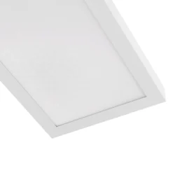 LED-Panel PRO OFFICE SANO, 123 x 33 cm, dim, weiß Metall CCT