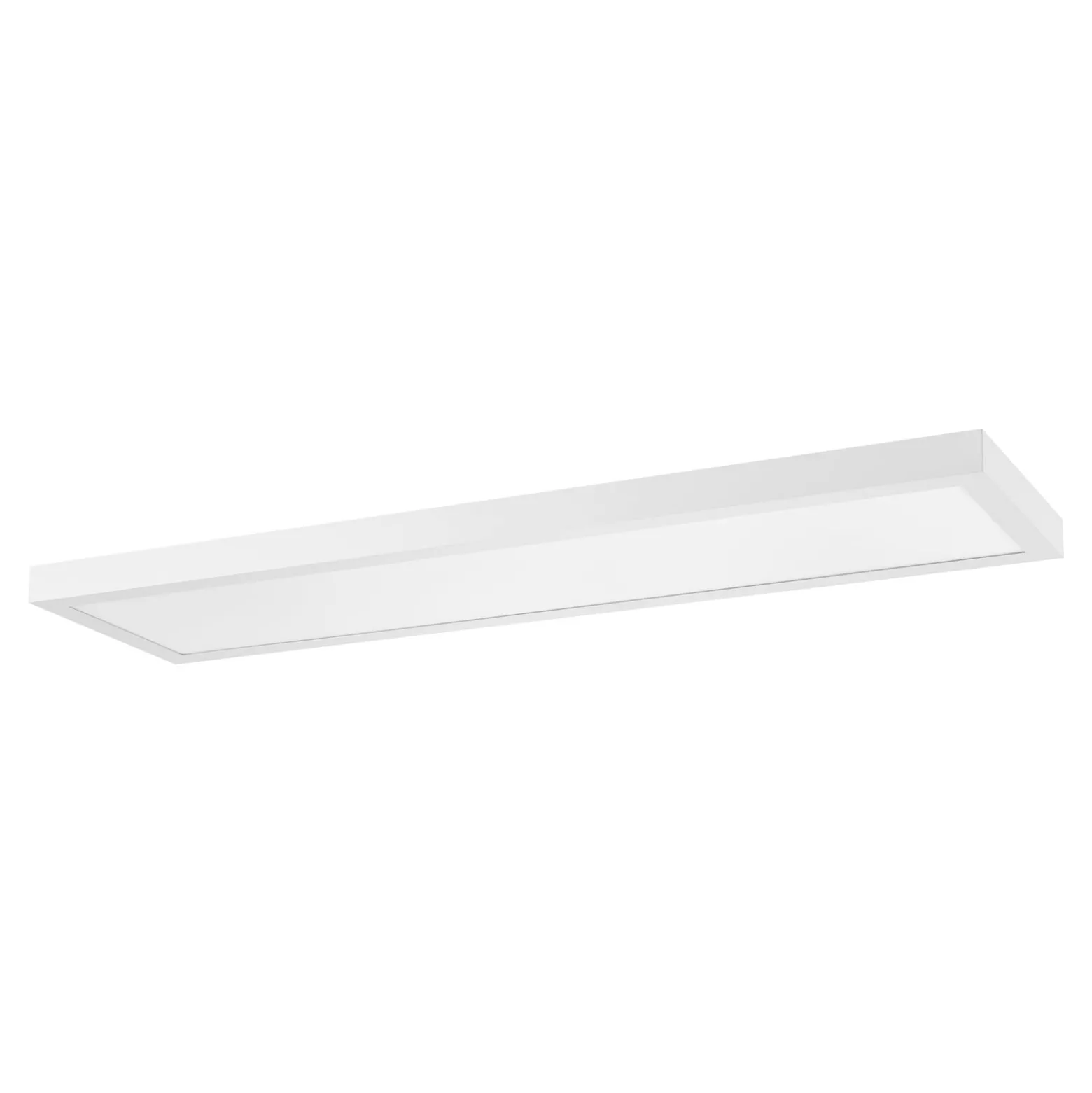 LED-Panel PRO OFFICE SANO, 123 x 33 cm, dim, weiß Metall CCT