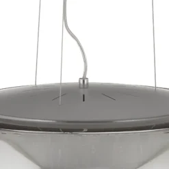 LED-Pendellampe Argos mit Kristalltropfen Ø 50 cm