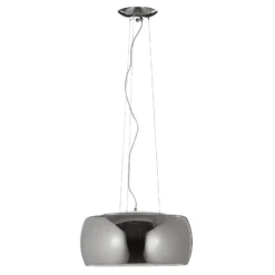 LED-Pendellampe Argos mit Kristalltropfen Ø 50 cm