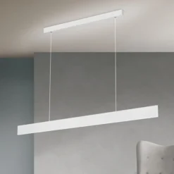 LED-Pendelleuchte Gideon, Up- & Downlight, weiß