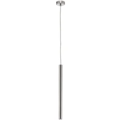 LED-Pendelleuchte Varas, einflammig, chrom