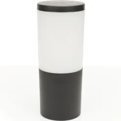 LED-Sockellampe Amelia, CCT, schwarz, Höhe 25 cm