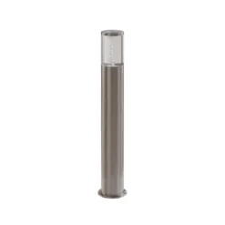 LED-Sockellampe Belen, Edelstahl