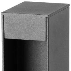 LED-Sockelleuchte Cerler, anthrazit, 35 cm, IP65, CCT