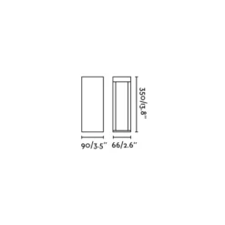 LED-Sockelleuchte Cerler, braun, 35 cm, Metall, IP65, CCT