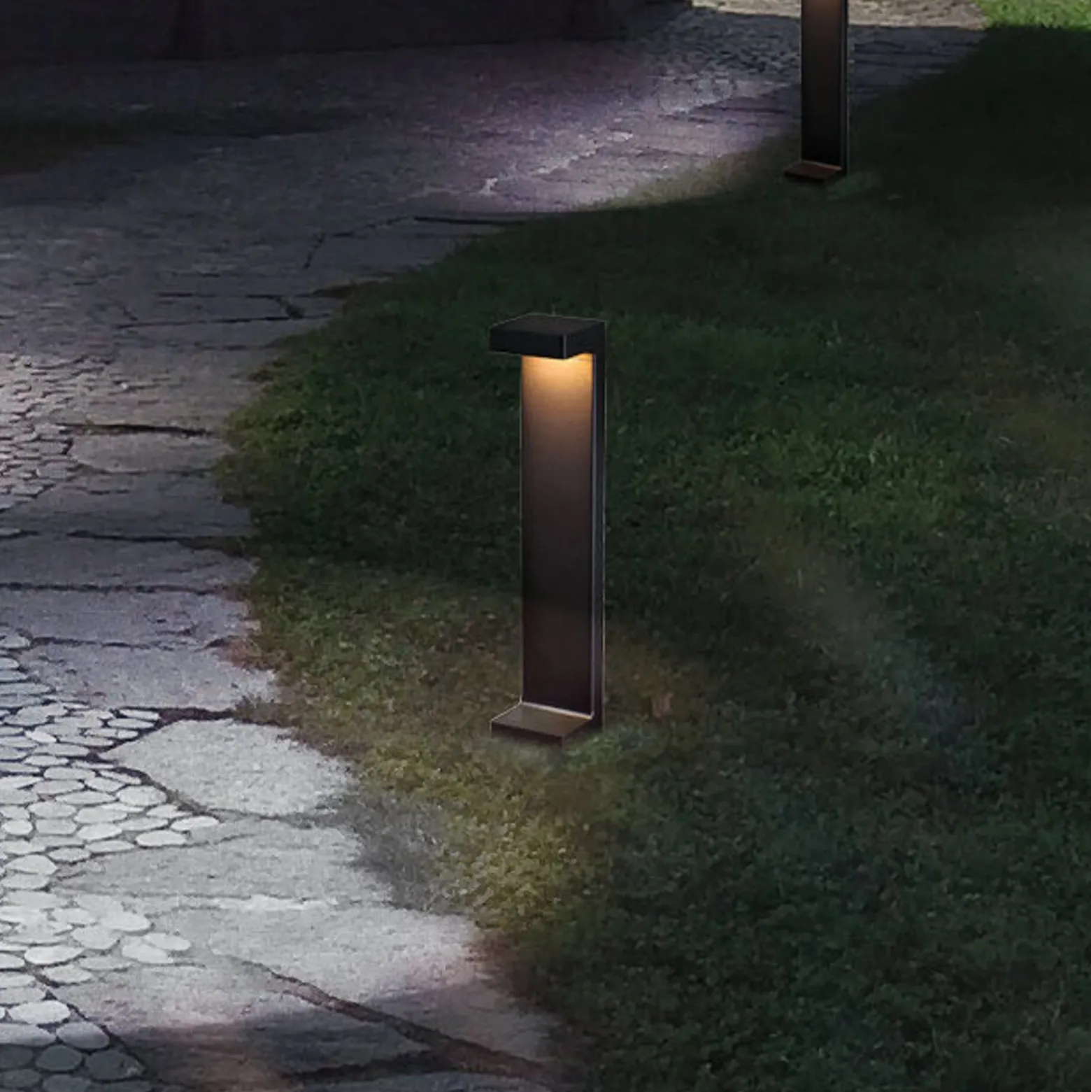 LED-Sockelleuchte Quadro
