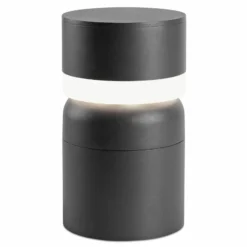LED-Sockelleuchte Sete, dunkelgrau