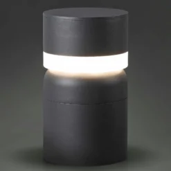 LED-Sockelleuchte Sete, dunkelgrau