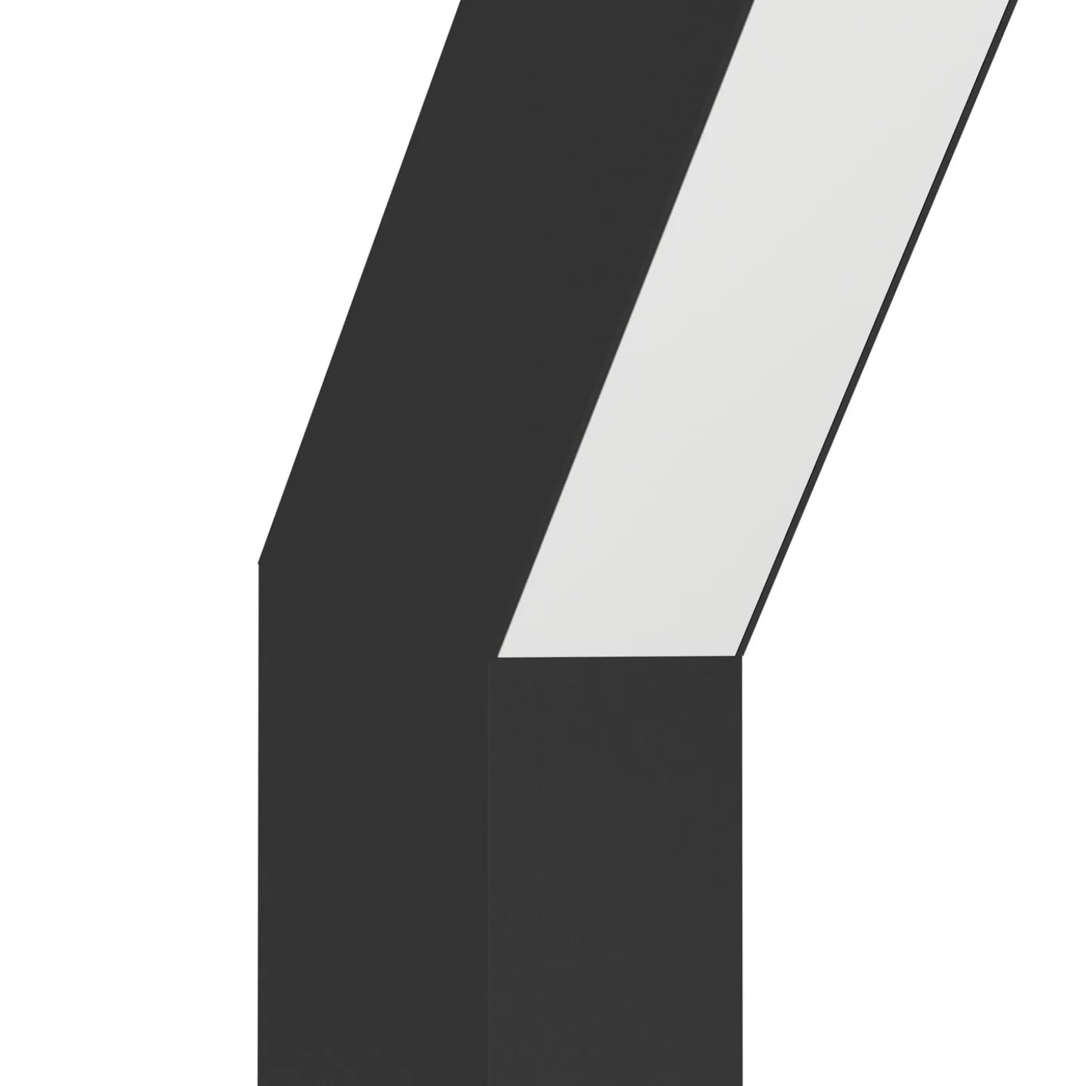 LED-Sockelleuchte Ugento, schwarz