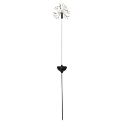 LED-Solarleuchte Firework mit Erdspieß, 85 cm