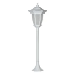 LED-Solarleuchte Flame, 4 in 1, weiß