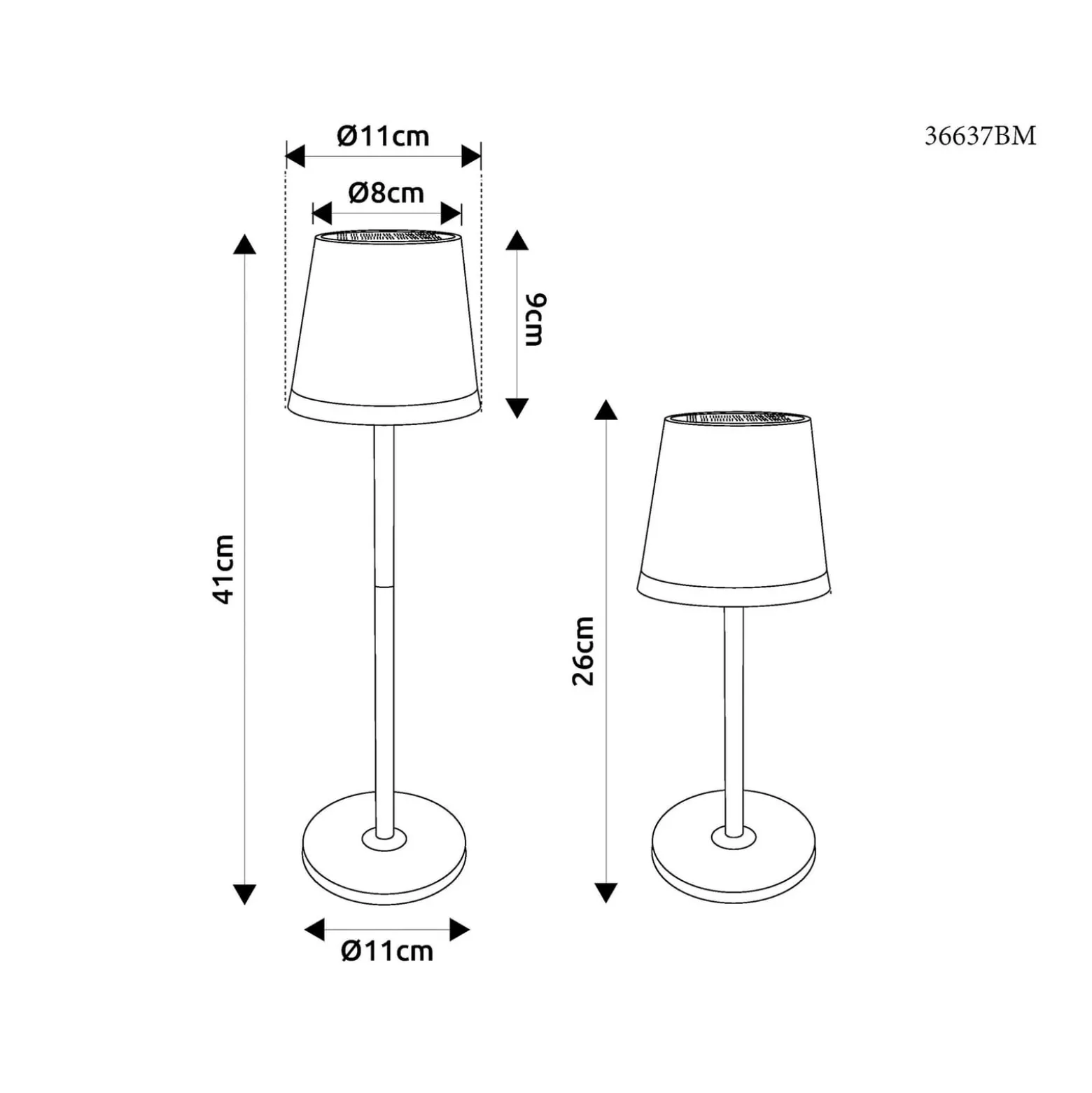 LED-Solarleuchte Metall, hellgrün, Höhe 41 cm, IP44