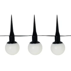 LED-Solarlichterkette Combo, 6-flammig, IP44, Kunststoff