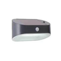 LED-Solar-Wandleuchte 67421BK-PIR, Bewegungsmelder