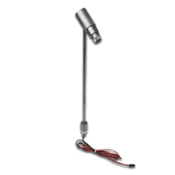 LED-Strahler Zoom, alu eloxiert, 3.000 K, 1 W 350 mA