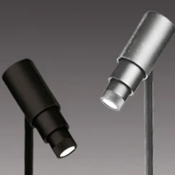 LED-Strahler Zoom, alu eloxiert, 3.000 K, 1 W 350 mA