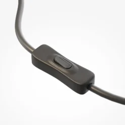 LED-Tischlampe SCALA, braun/bronze, Höhe 24 cm, Glas, Dimmer