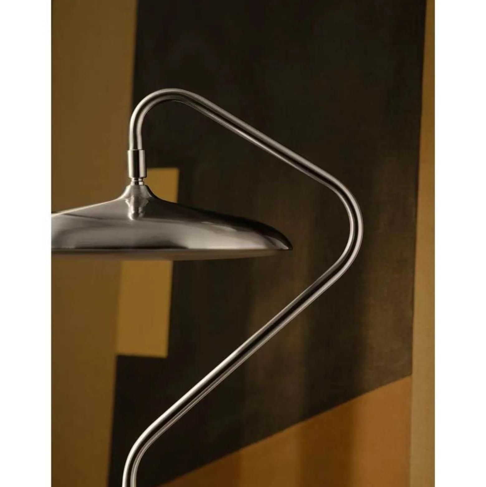 LED-Tischleuchte Artist, stahlfarben, Höhe 41 cm, Edelstahl