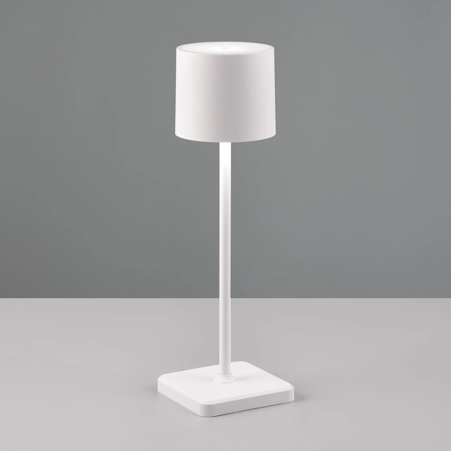 LED-Tischleuchte Fernandez, Dimmer und CCT weiß
