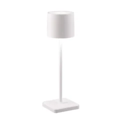 LED-Tischleuchte Fernandez, Dimmer und CCT weiß