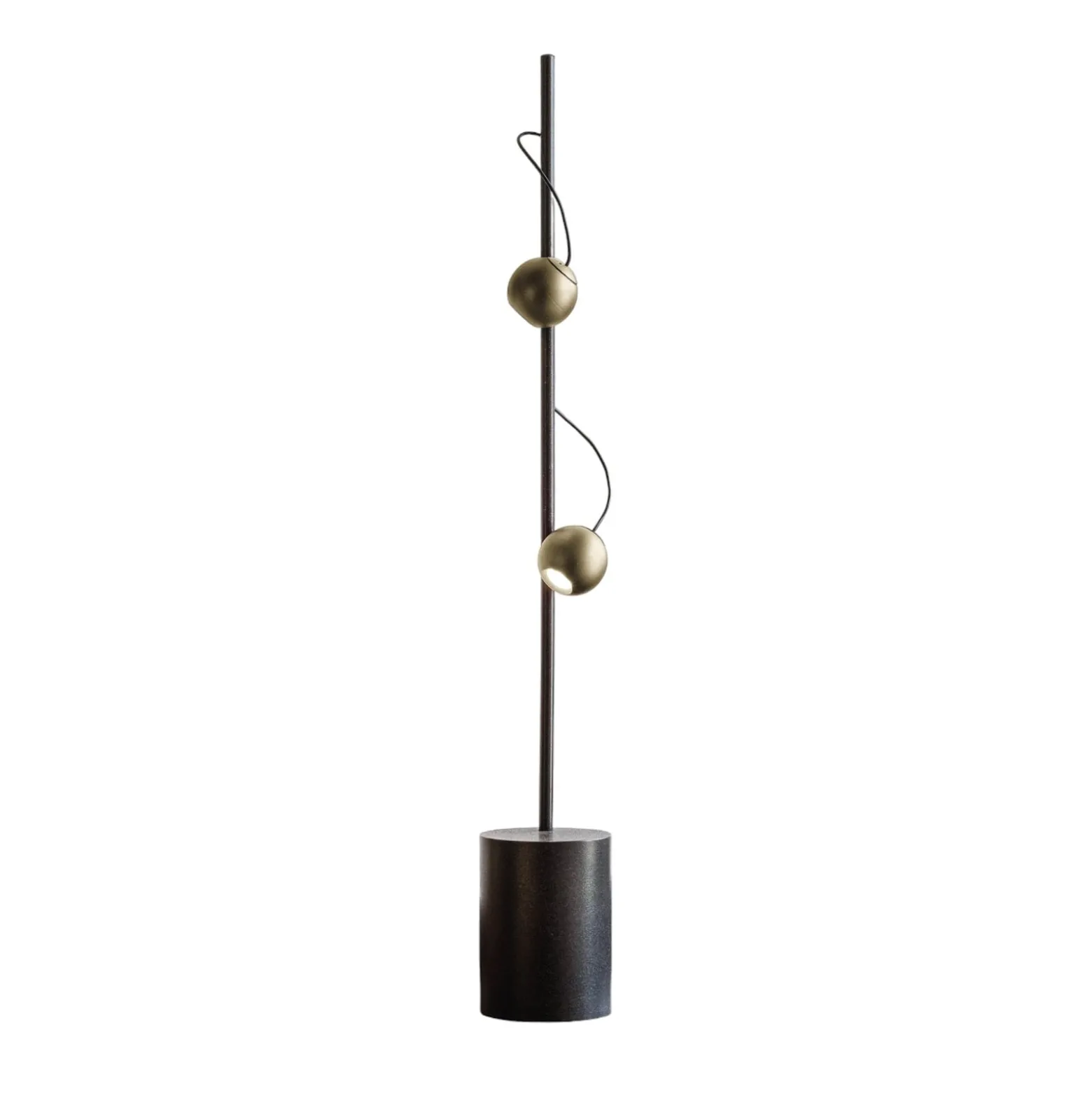 LED-Tischleuchte Magnetic, bronze/gold