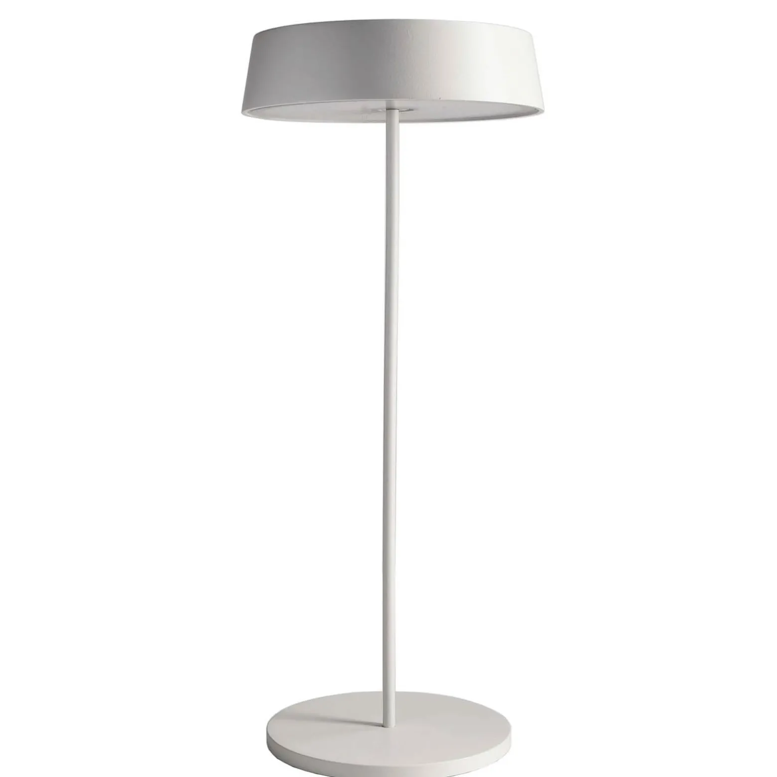 LED-Tischleuchte Miram mit Akku, dimmbar, weiß