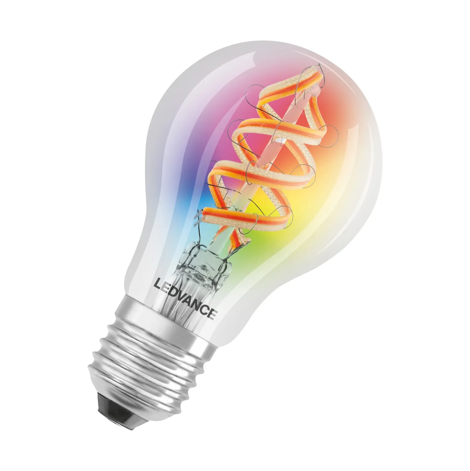 LEDVANCE SMART+ WiFi E27 4,5W Classic klar RGB 827