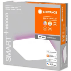 LEDVANCE SMART+ WiFi Orbis Backlight weiß 35x35 cm