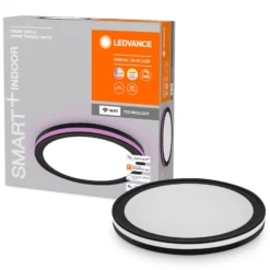LEDVANCE SMART+ WiFi Orbis Circle CCT RGB schwarz