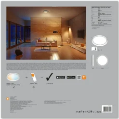 LEDVANCE SMART+ WiFi Orbis Plate CCT 43cm weiß