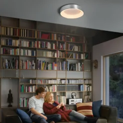 LEDVANCE SUN@Home Circular LED-Deckenlampe silber