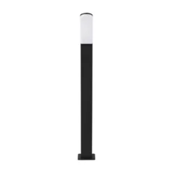 LED-Wegelampe Fiumicino in gebogener Form