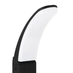 LED-Wegelampe Fiumicino in gebogener Form