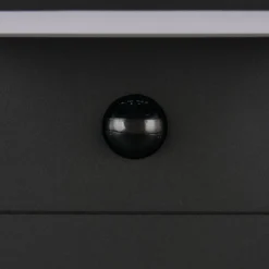 LED-Wegelampe Ravi, anthrazit, Höhe 100 cm, Sensor, IP54