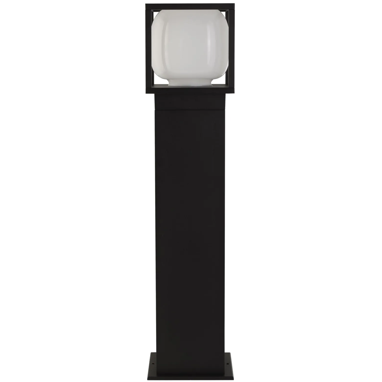 LED-Wegeleuchte Athens, IP54, schwarz, Höhe 65 cm, Metall