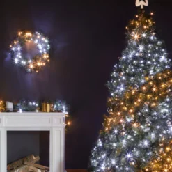 Lichterkette Twinkly CCT schwarz 400-flammig 32m