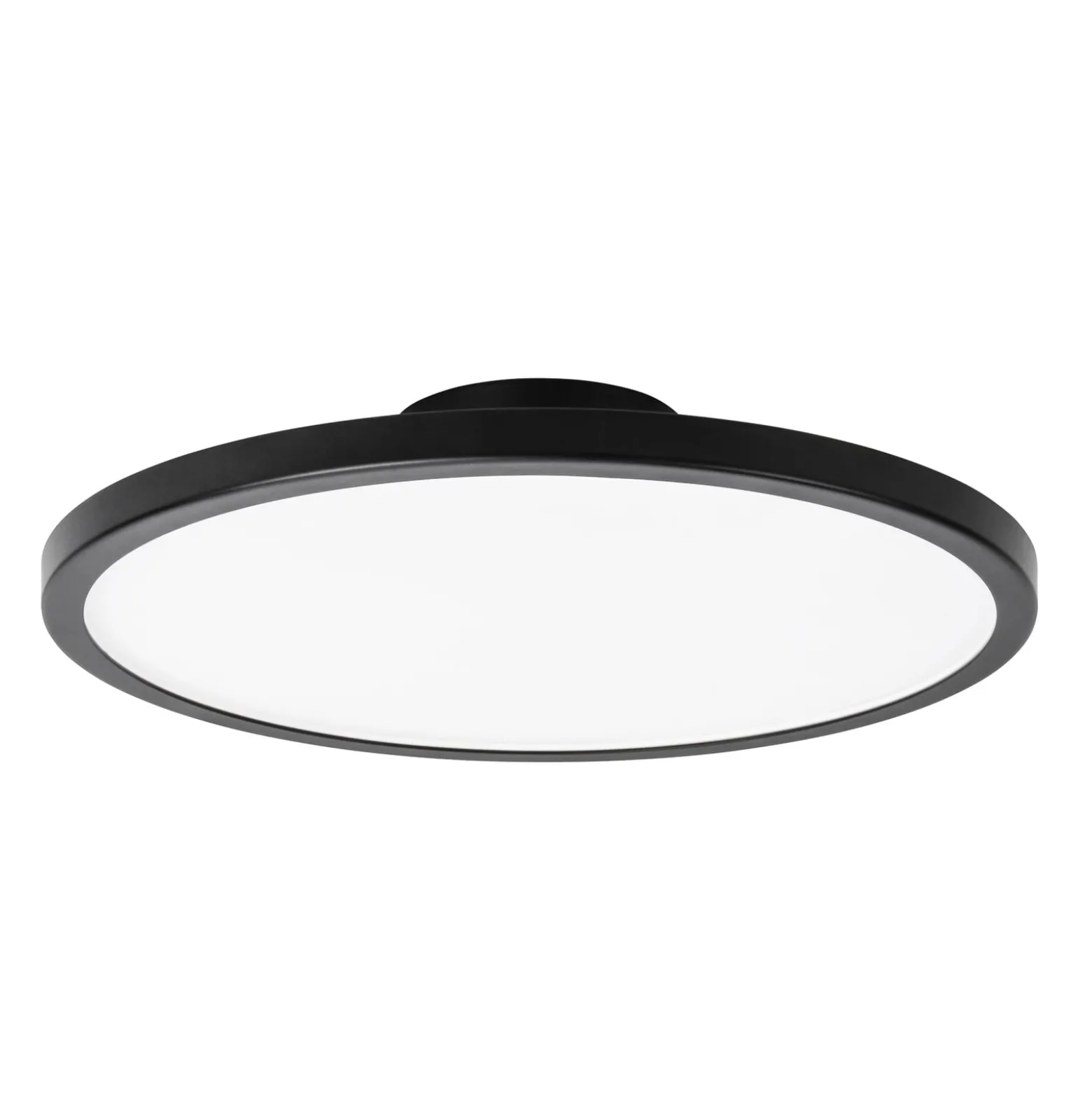 LIGHTME LED-Deckenleuchte Aqua Ø 30,2cm schwarz