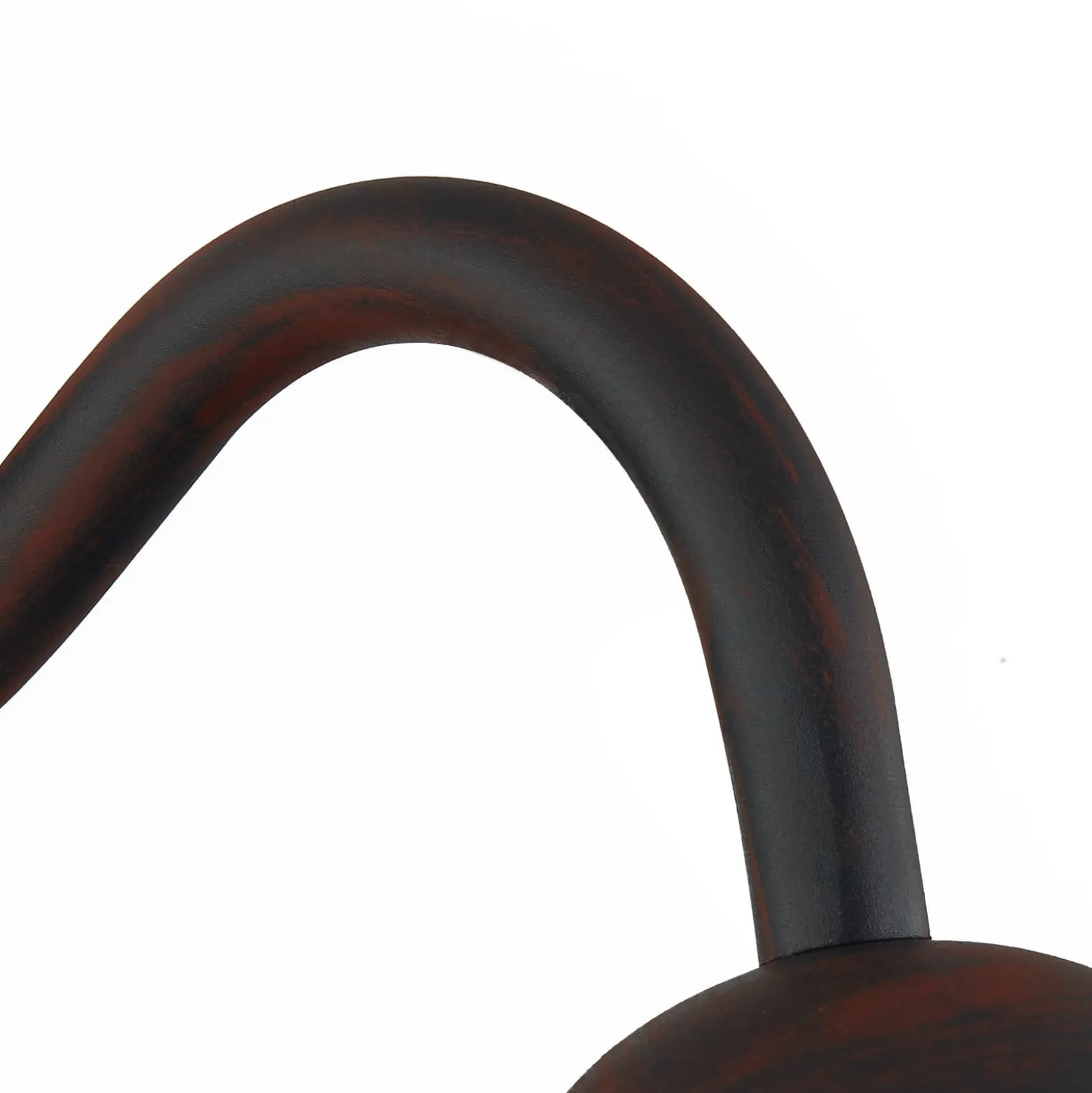 Lindby Außenwandlampe Filip, rostbraun, 30 cm, E27, IP44