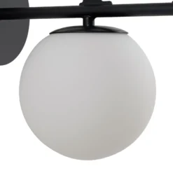 Lindby Außenwandleuchte Lintu, Metall, schwarz, IP44, Vogel