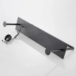 Lindby Deckenlampe Kirista, 3-flg., schwarz, 100 cm, E27
