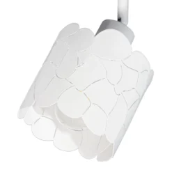 Lindby Deckenleuche Aralena, weiß, 3-flg., Länge 70,5 cm
