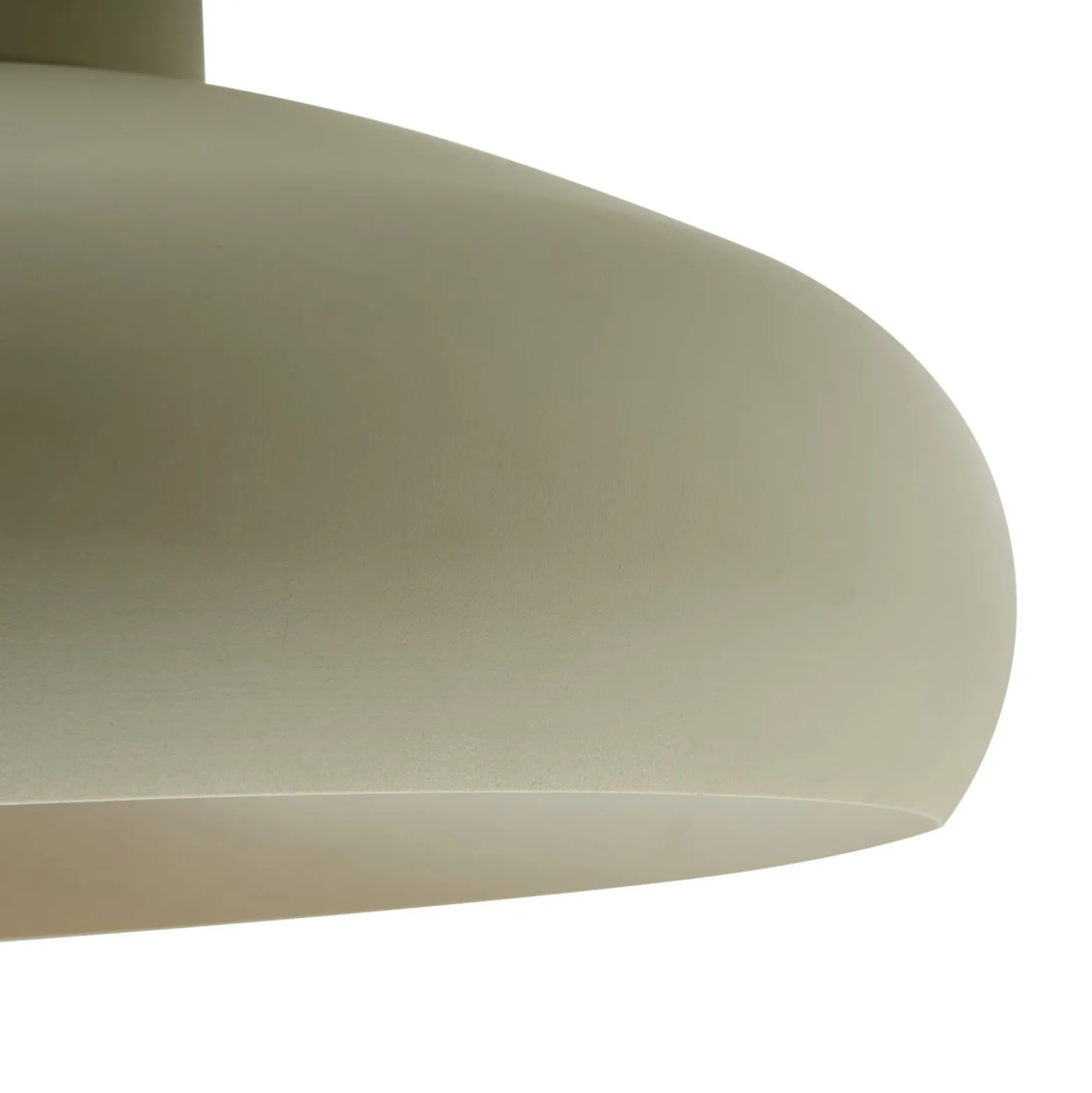 Lindby Deckenleuchte Elover, hellgrün, Ø 45 cm, Eisen
