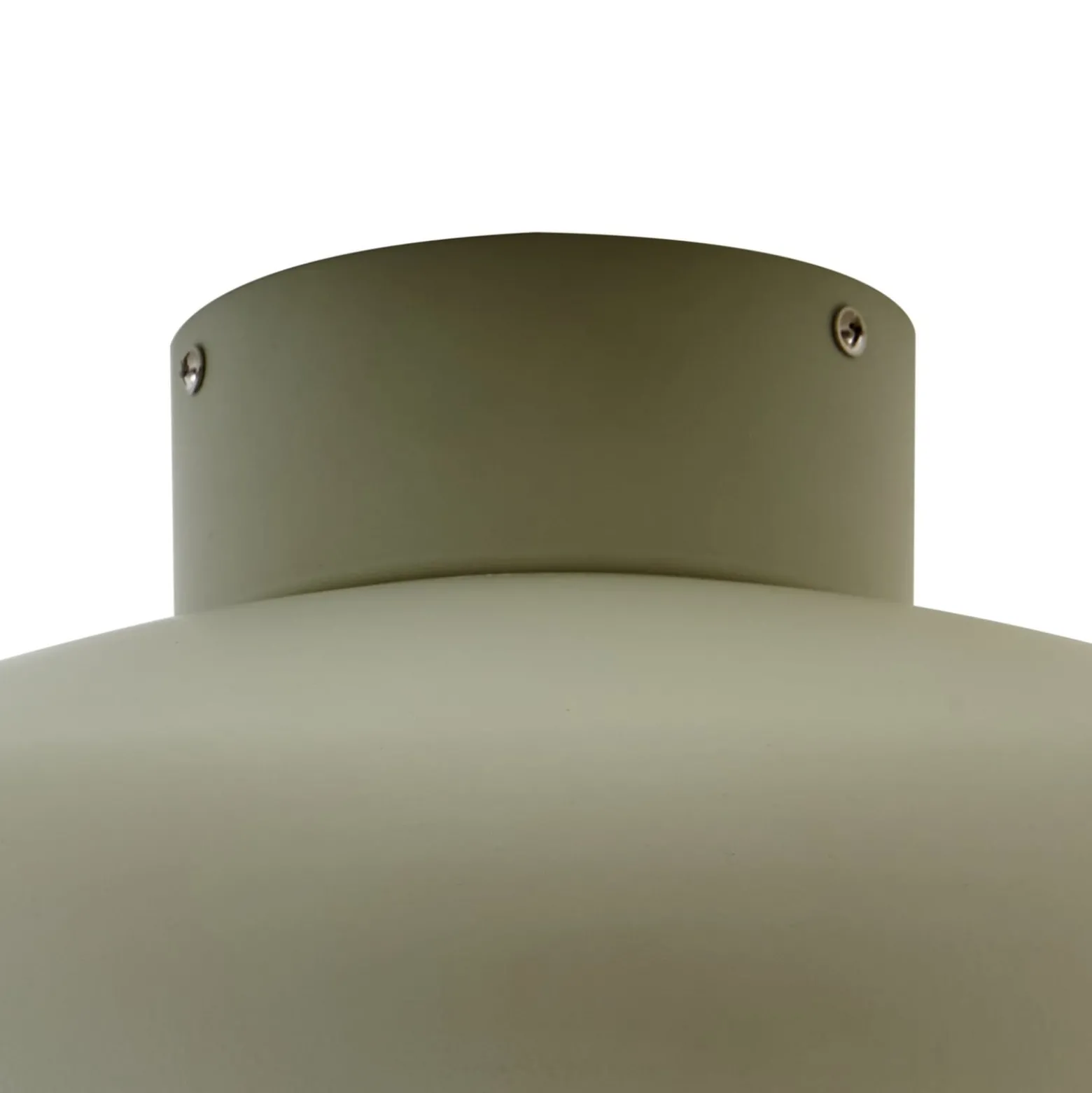 Lindby Deckenleuchte Elover, hellgrün, Ø 45 cm, Eisen