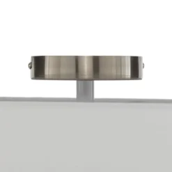 Lindby Deckenleuchte Sebatin, Ø 50 cm, cremeweiß, Stoff, E27